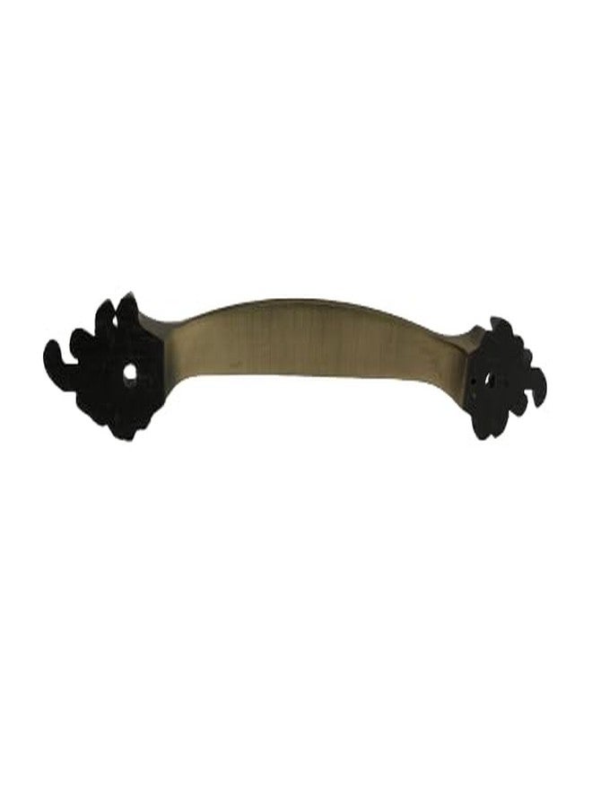 ARSALAN Shoppe Brass and ZINC ANTIUQE Finish Cabinet Door Handles with Front Screw Hole (8 INCH, 4) - Image 3